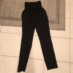 Motherhood stretch work pants. Maternity.